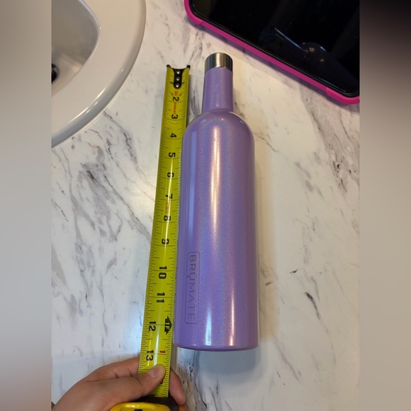 Purple Wine Insulated Bottle - Picture 3 of 4